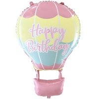 Шарик фигура "Happy Birthday Воздушный шар"