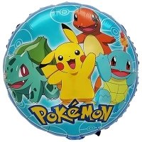 Шар круг "Аниме персонаж желтый и друзья"