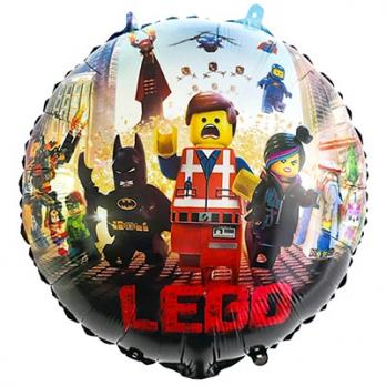 Шар круг "Лего Человечки" Шар круг "Лего Человечки"