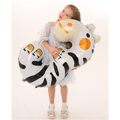 Шар цифра "3 Зебра"