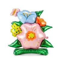 Шар на подставке "Букет цветов"