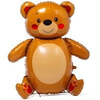 Шар фигура "Мишка улыбчивый"