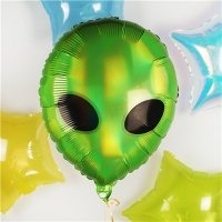Шарик фигура "Инопланетянин голова"