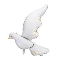 Шар фигура "Голубь белый"
