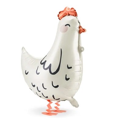 Шар ходячий "Курица белая"