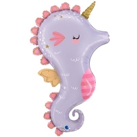 Шар фигура "Волшебный морской конек"