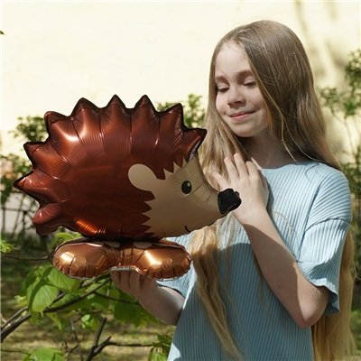 Шар на подставке "Ежик"