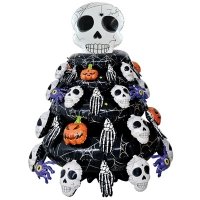 Шар фигура "Череп сборный"