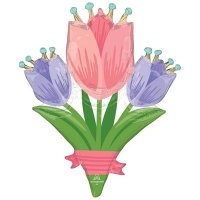 Шар фигура "Тюльпаны Букет"