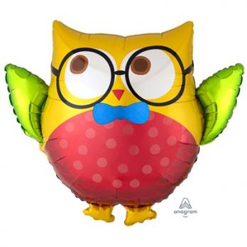 Шар фигура "Сова в очках"
