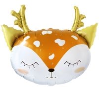 Шар фигура "Олень золотые рога"