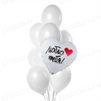 Фонтан из шаров "Искреннее чувство"