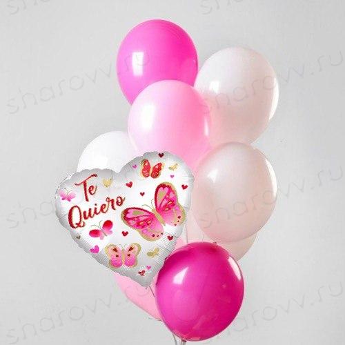 Фонтан из шаров "Прикосновение бабочки"