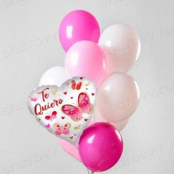 Фонтан из шаров "Прикосновение бабочки" Фонтан из шаров "Прикосновение бабочки"