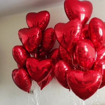 Шар сердце 45см "Красное" Шар сердце 45см "Красное"