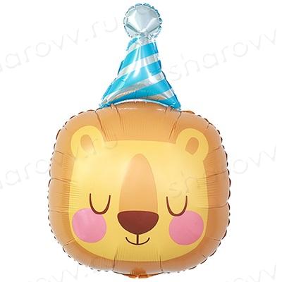 Шар фигура "Лев спящий в колпаке"