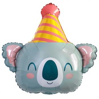 Шар фигура "Коала спящая в колпаке" Шар фигура "Коала спящая в колпаке"