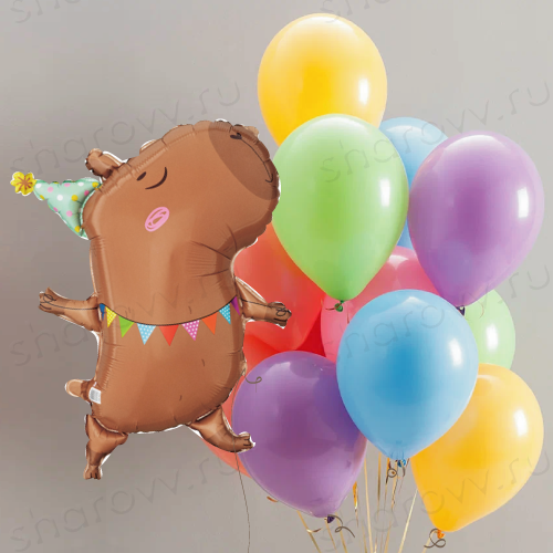 Сет из шаров "Танец Капи"