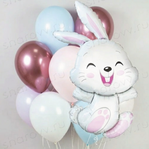 Сет из шаров "Ушастый милаш"