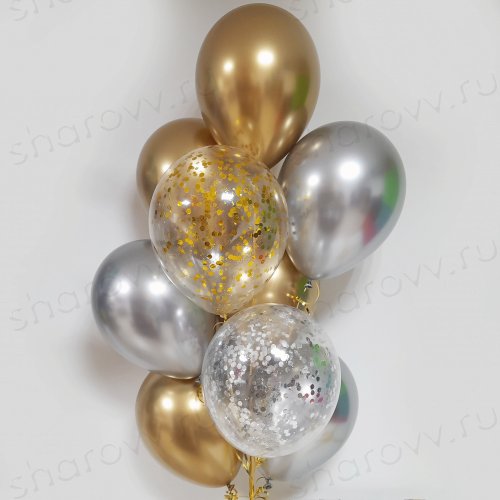 Фонтан из шаров "Лунное сияние"