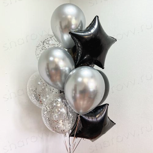 Фонтан из шаров "Мифические звёзды"