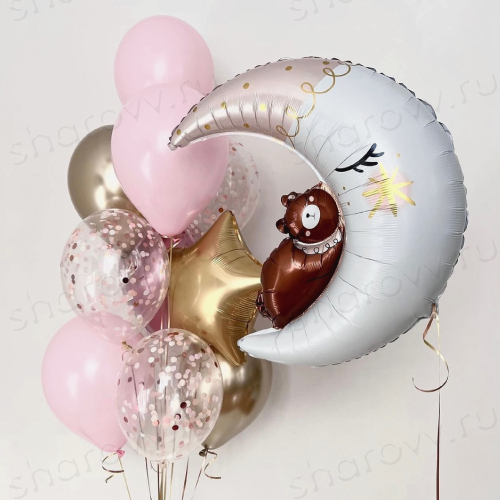 Сет из шаров "Мечта медвежонка"