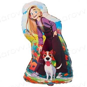 Шар фигура "Волшебник Изумрудного Города Элли"