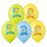 Шары латекс "С Днем Рождения Волшебник Изумрудного Города"