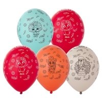 Шары латекс "Домовенок Кузя"