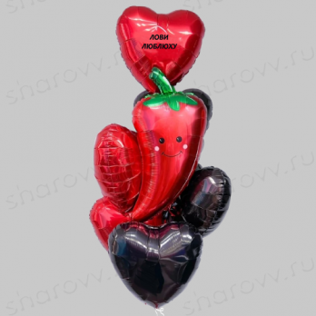Фонтан из шаров "Пикантный привет" Фонтан из шаров "Пикантный привет"