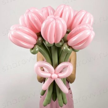 Цветы из шаров "Тюльпаны кашарель" Цветы из шаров "Тюльпаны кашарель"