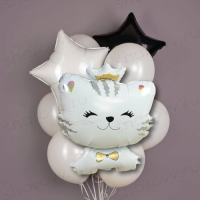 Облако из шаров "Милому котёнку"