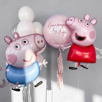 Композиция из шаров "Два поросёнка"