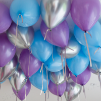 Шары под потолок "Лёгкие переливы"