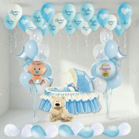 Комплект оформление комнаты на выписку "Нашему малышу"