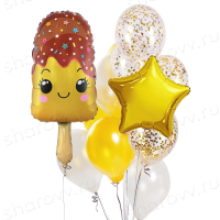 Сет из шаров "Айс манго"