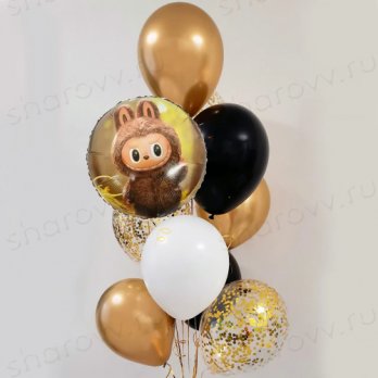 Фонтан из шаров "Плюшевые эльфы" Фонтан из шаров "Плюшевые эльфы"