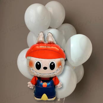 Набор шаров "Облако и эльф в комбинезоне" Набор шаров "Облако и эльф в комбинезоне"