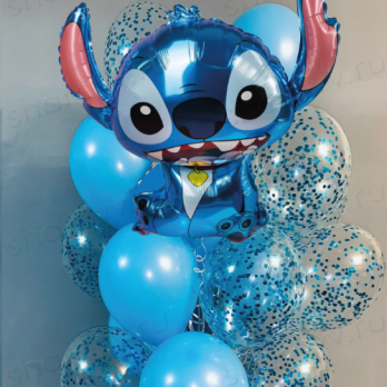 Облако шаров "Забавный монстрик" Облако шаров "Забавный монстрик"