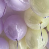 Шары под потолок "Примроуз лайм"