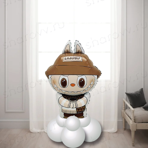 Шар на подставке "Любимый Симпл монстрик"