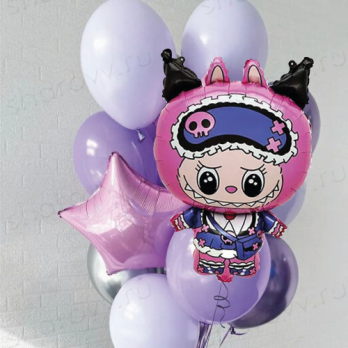 Фонтан из шаров "Плюшевый пират Фукс" Фонтан из шаров "Плюшевый пират Фукс"