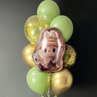 Фонтан из шаров "Раф и Эльф"