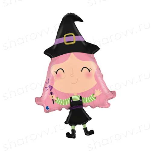 Шар фигура "Ведьма милая"