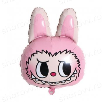 Шар фигура "Плюшевый эльф розовый"