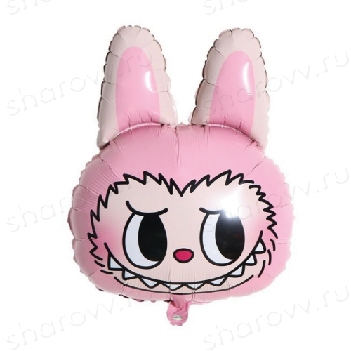 Шар фигура "Плюшевый эльф розовый"