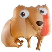 Шар фигура "Собака глазастая"