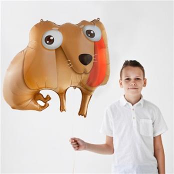 Шар фигура "Собака глазастая"