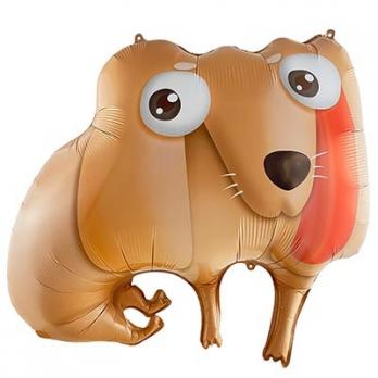 Шар фигура "Собака глазастая"