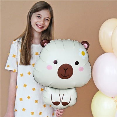 Шар фигура "Капибара белая"